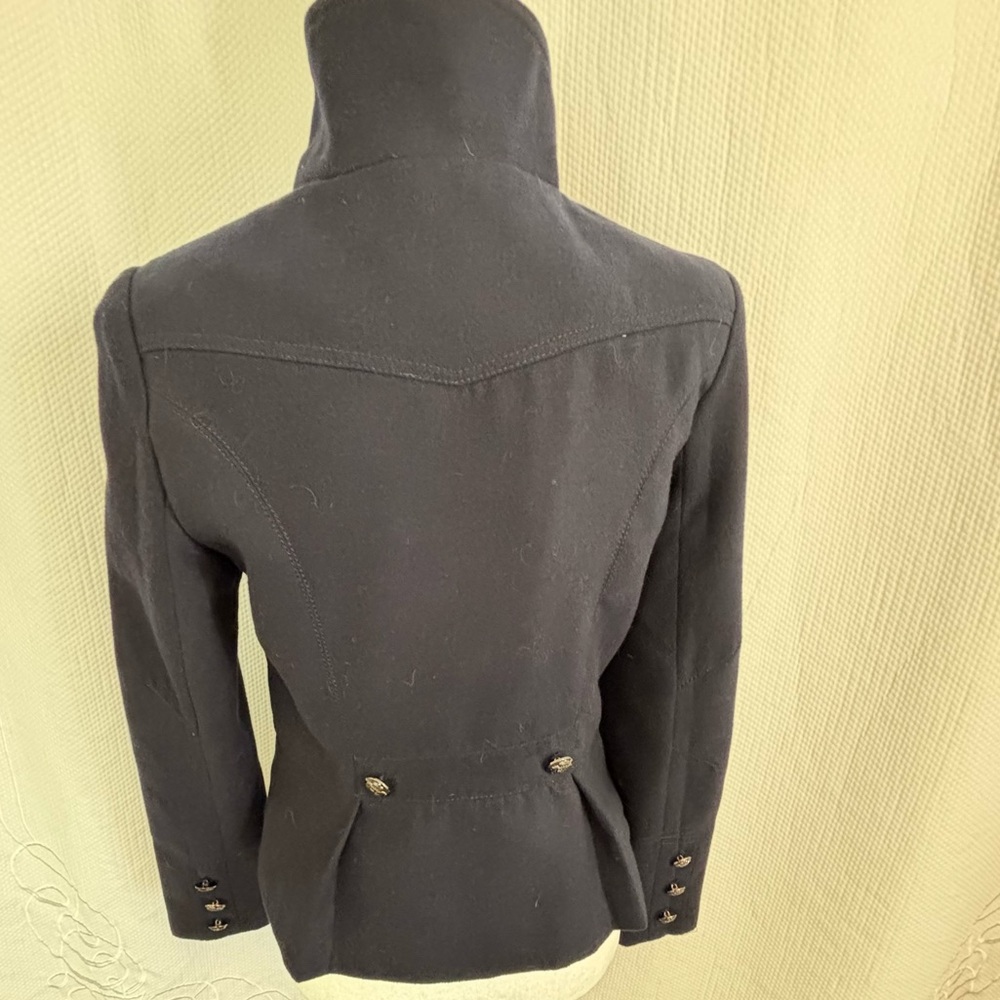 Express Navy Warm Utility Jacket - image 4